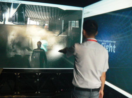 廣州艾恩光電可視化工程系統(tǒng)產(chǎn)品在北京煤炭安全展受到行業(yè)青睞